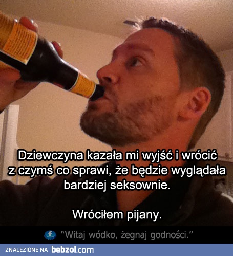 Wróciłem pijany