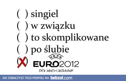 Status związku milionów kibiców