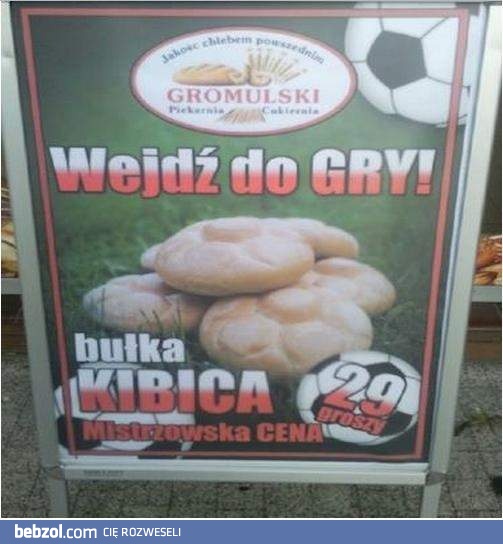 Bułka kibica