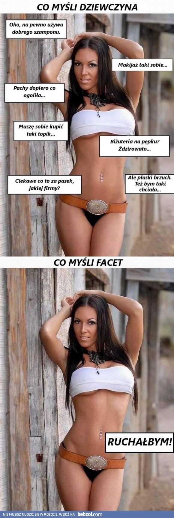 Jak ją widzi kobieta, a jak facet