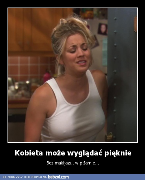 Kobieta może wyglądać pięknie