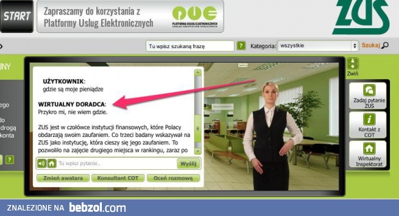Wirtualny doradca ZUS