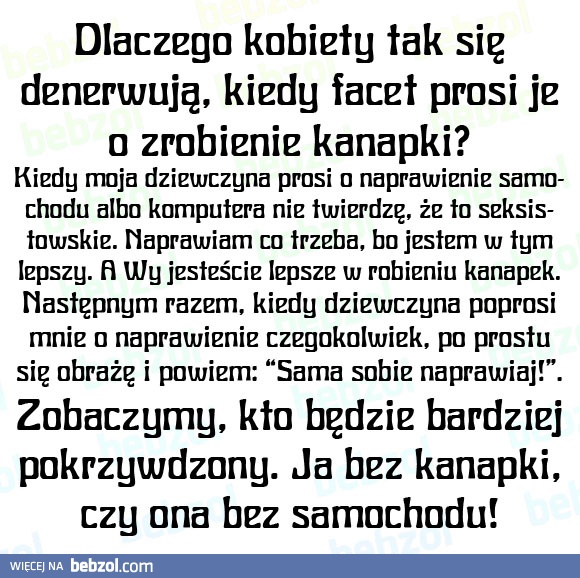 Kobieto, dlaczego tak się denerwujesz?