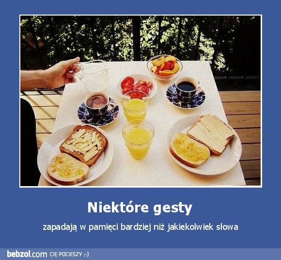 Niektóre gesty 