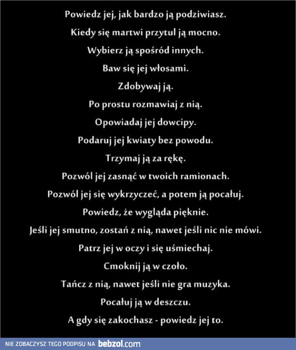 Już wiesz co trzeba zrobić