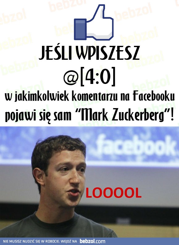 LOL, Mark Zuckerberg jest wszędzie!