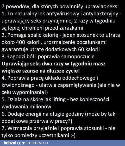 7 powodów, dla których warto uprawiać seks
