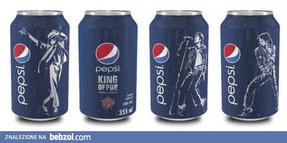 Limitowana Pepsi z Michaelem Jacksonem