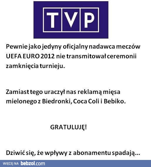 Gratulacje dla TVP