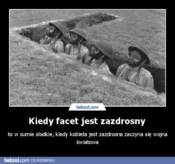 Kiedy facet jest zazdrosny 