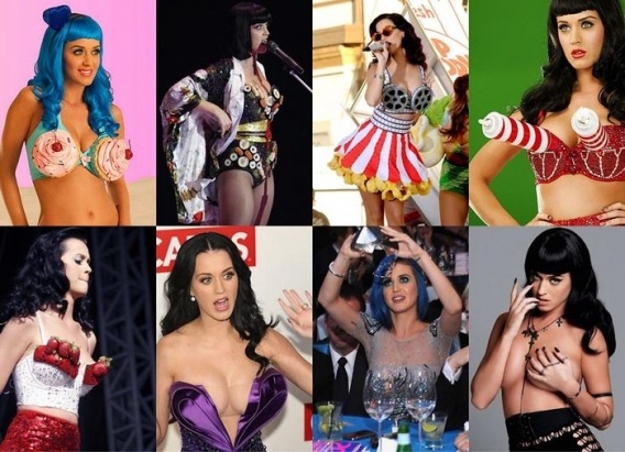 Co Katy Perry nosi na swoich piersiach?