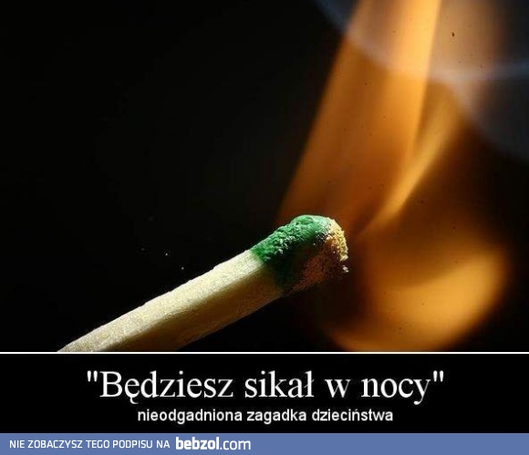 Zagadka dzieciństwa