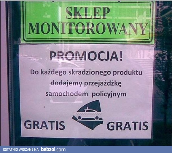 Super promocja w sklepie