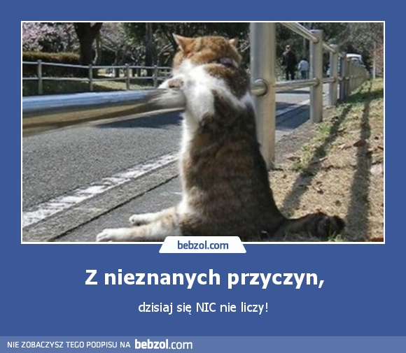 Z nieznanych przyczyn,