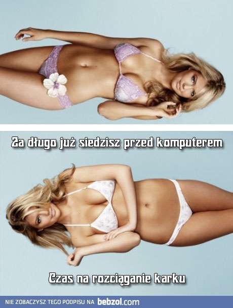 Za długo siedzisz przed komputerem