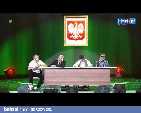 Posiedzenie rządu i człowiek lodu