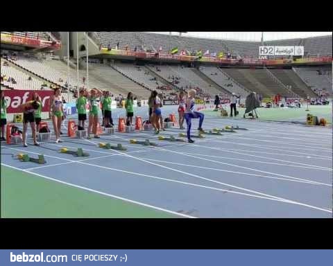 Seksowny taniec australijskiej sportsmenki