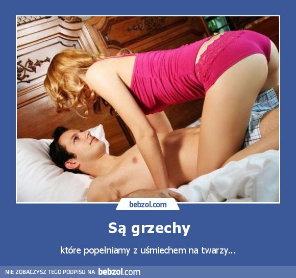 Są grzechy, które