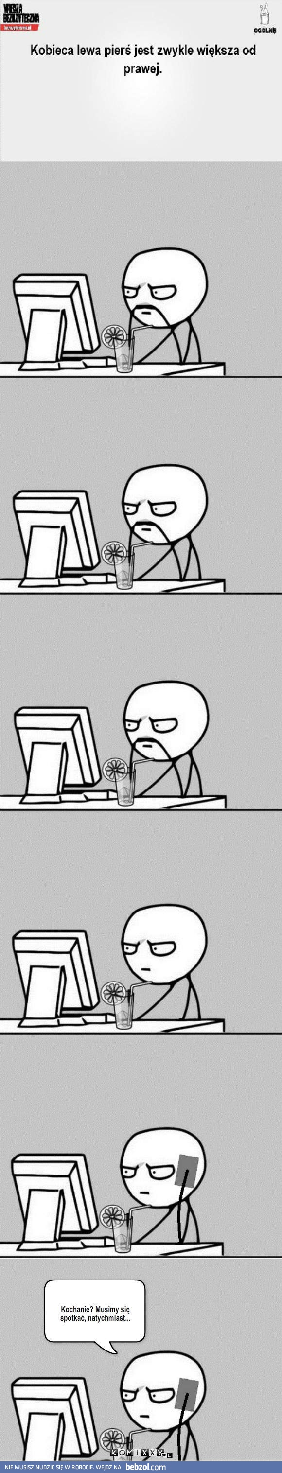 Kochanie, musimy się spotkać