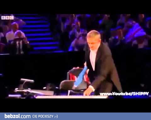 Jaś Fasola na ceremonii otwarcia w Londynie