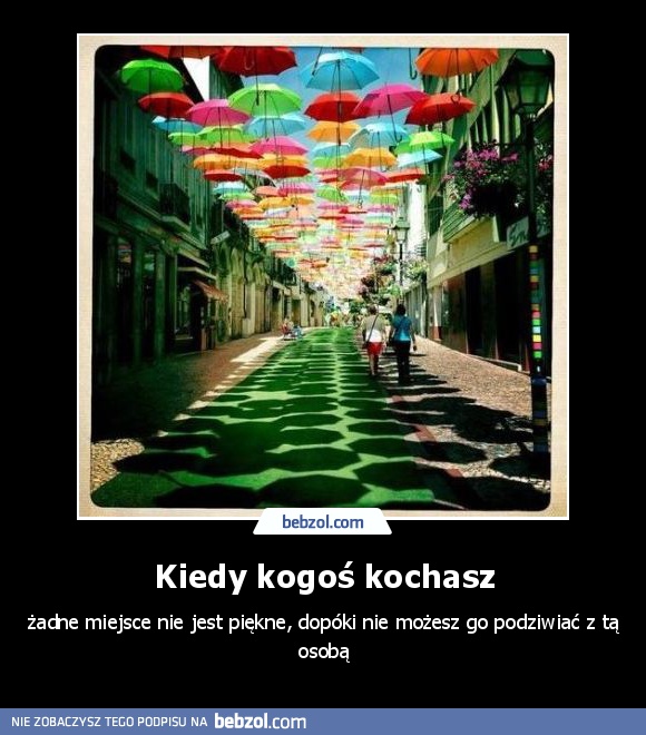 Kiedy kogoś kochasz