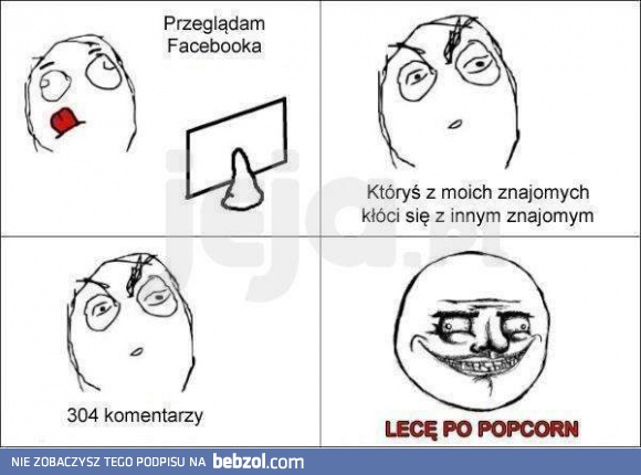 Facebookowa kłótnia