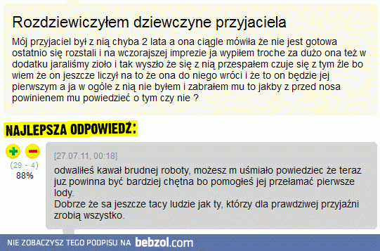 Rozdziewiczyłem dziewczynę przyjaciela