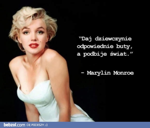 Prawdziwa mądrość Marilyn Monroe