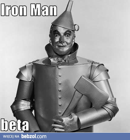 Iron Man - kostum pierwszy...