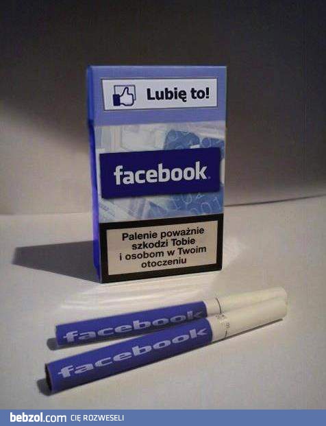 Facebookowe papierosy