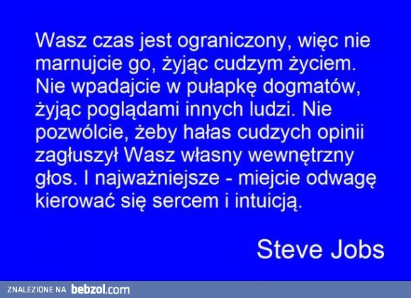 Steve Jobs ma rację