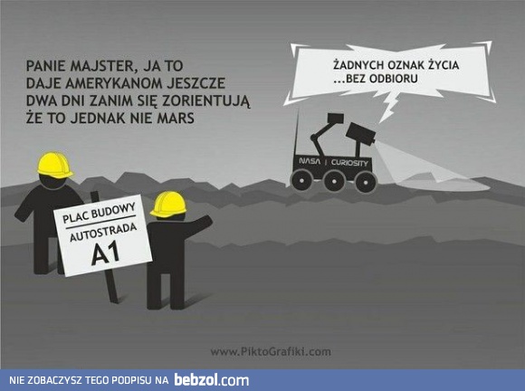 Marsjańskie krajobrazy