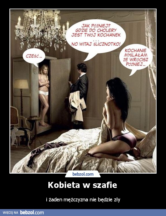 Kobieta w szafie 