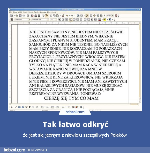 Tak łatwo odkryć