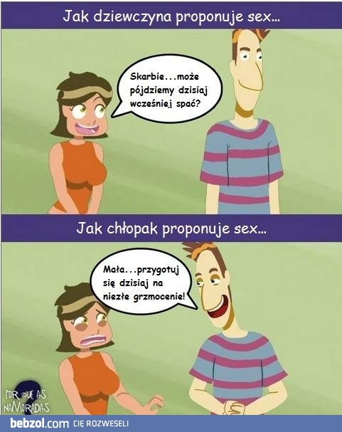 Jak proponujemy seks