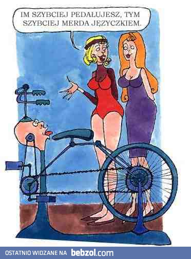 Im szybciej pedałujesz