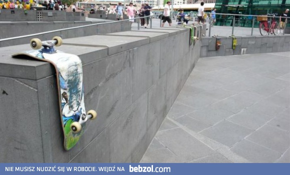 Tak gorąco, że aż deska mi się roztopiła