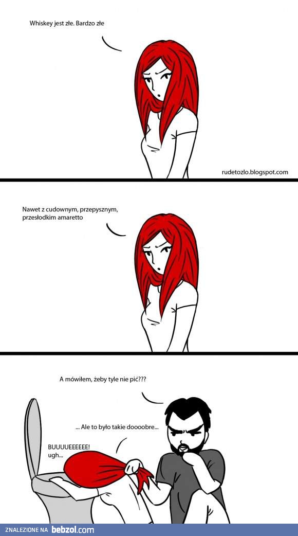 Whisky jest złe