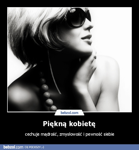 Piękną kobietę 