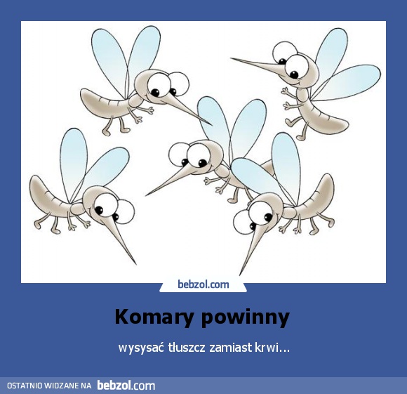 Komary powinny 