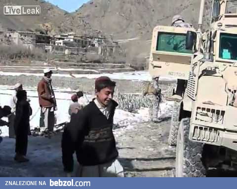 Mały snajper w Afganistanie