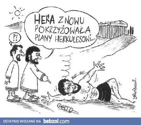 Hera pokrzyżowała plany Herkulesowi