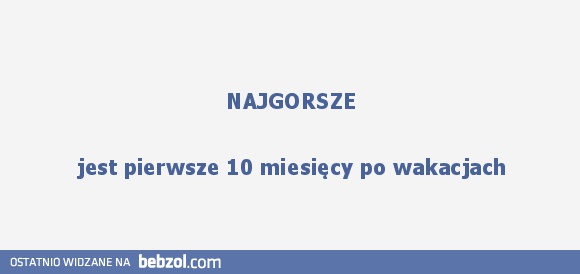 Wakacje...