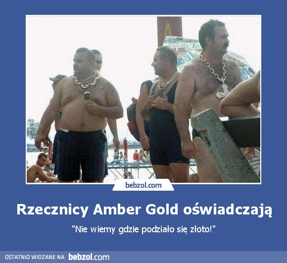 Rzecznicy Amber Gold oświadczają