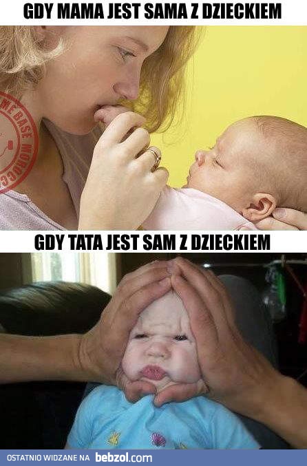 Kiedy zostajemy sami z dzieckiem