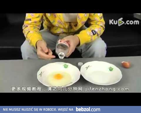 Genialny sposób na oddzielenie żółtka od białka