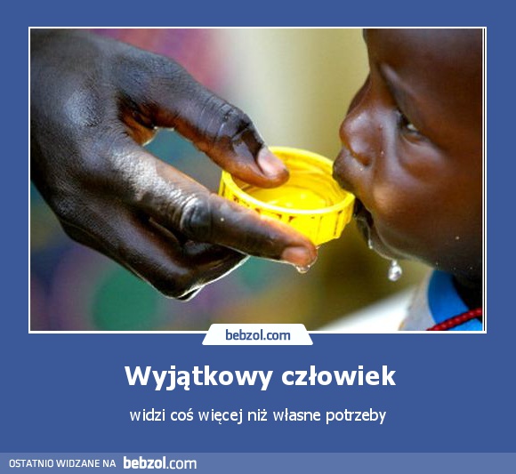 Wyjątkowy człowiek