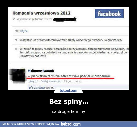 Bez spiny...