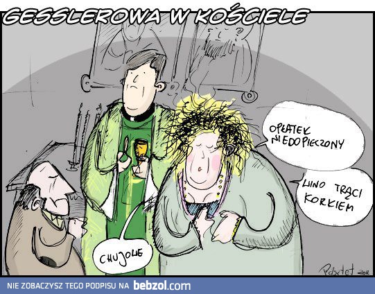 Gesslerowa w kościele