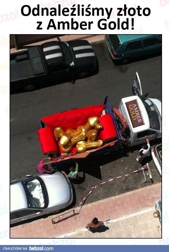 Odnaleźliśmy złoto z Amber Gold!